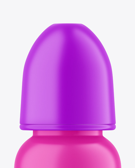 Matte Baby Bottle Mockup Matte Baby Bottle Mockup