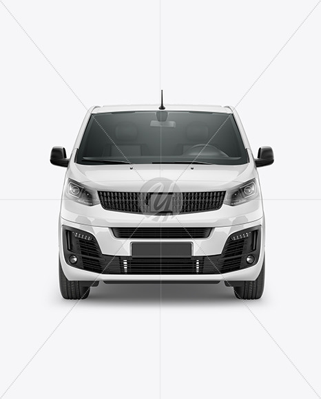 Panel Van Mockup - Front View