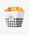 Paper Bucket W/ Chicken Mockup