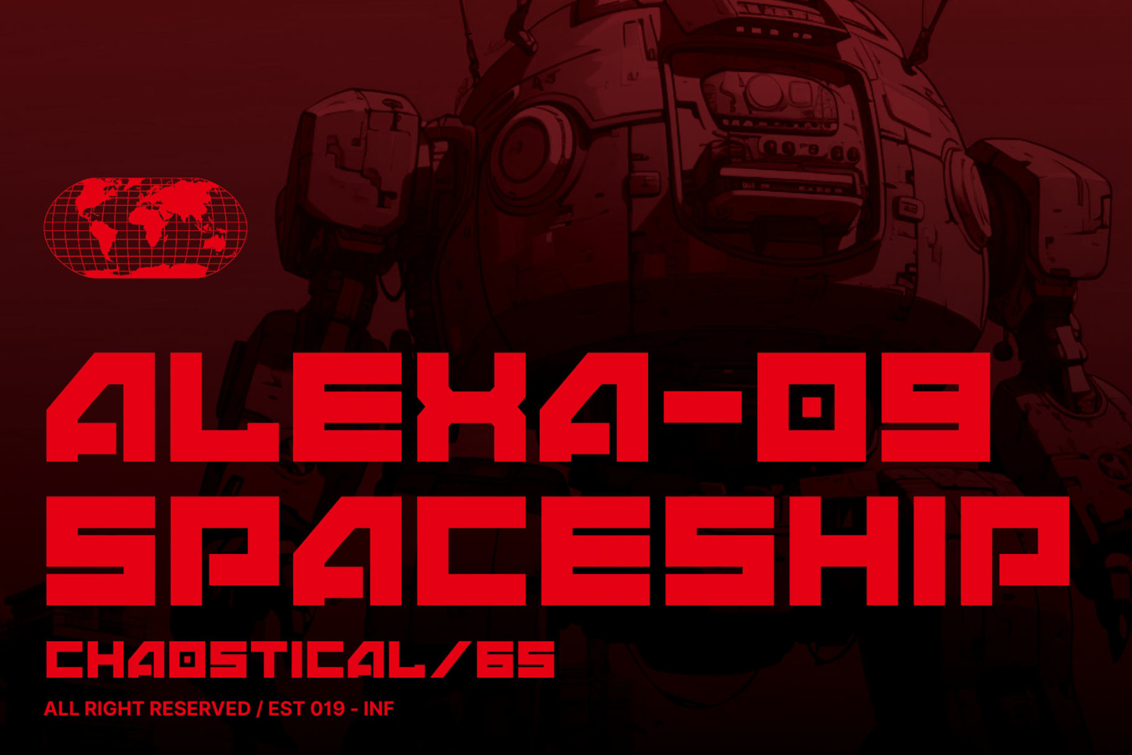 ANDMOREY - Futuristic Cyberpunk Sci-Fi Robot Moder Display Font ANDMOREY - Futuristic Cyberpunk Sci-Fi Robot Moder Display Font