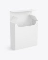 Opened Paper Box Mockup