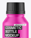 Matte Cosmetic Bottle Mockup