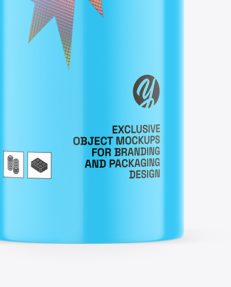 Glossy Bottle Mockup