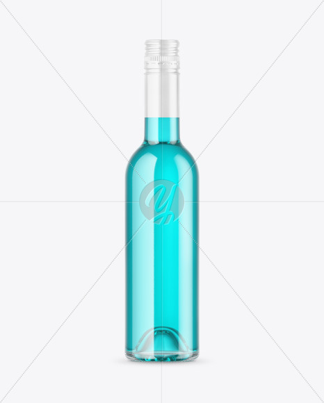 Color Liquid Bottle Mockup