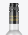 Frosted Glass Vodka Bottle Mockup