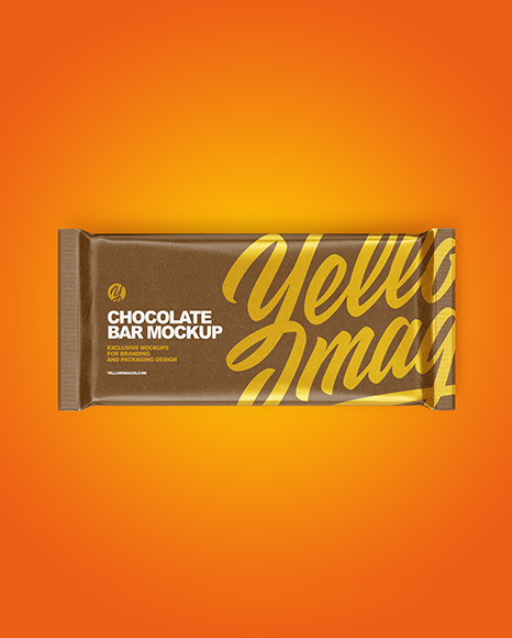 Kraft Chocolate Bar Mockup