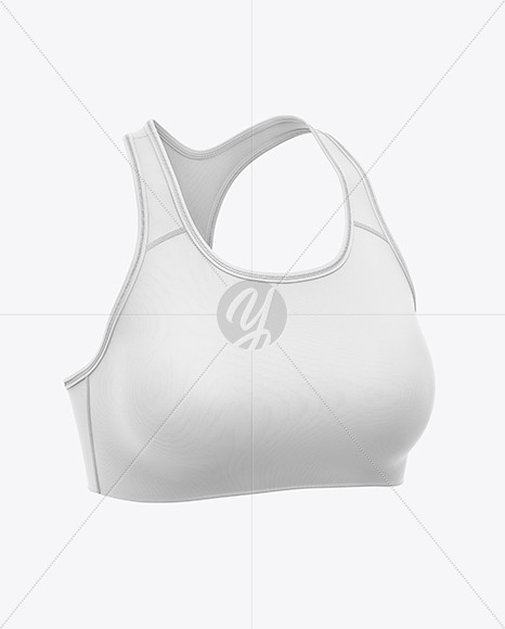 Women's Sports Bra Mockup