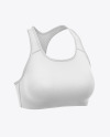 Women's Sports Bra Mockup