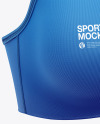 Women's Sports Bra Mockup