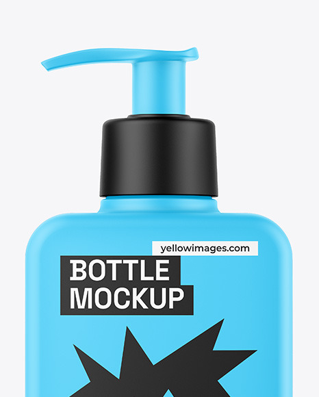 Matte Bottle Mockup Matte Bottle Mockup