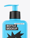Matte Bottle Mockup Matte Bottle Mockup