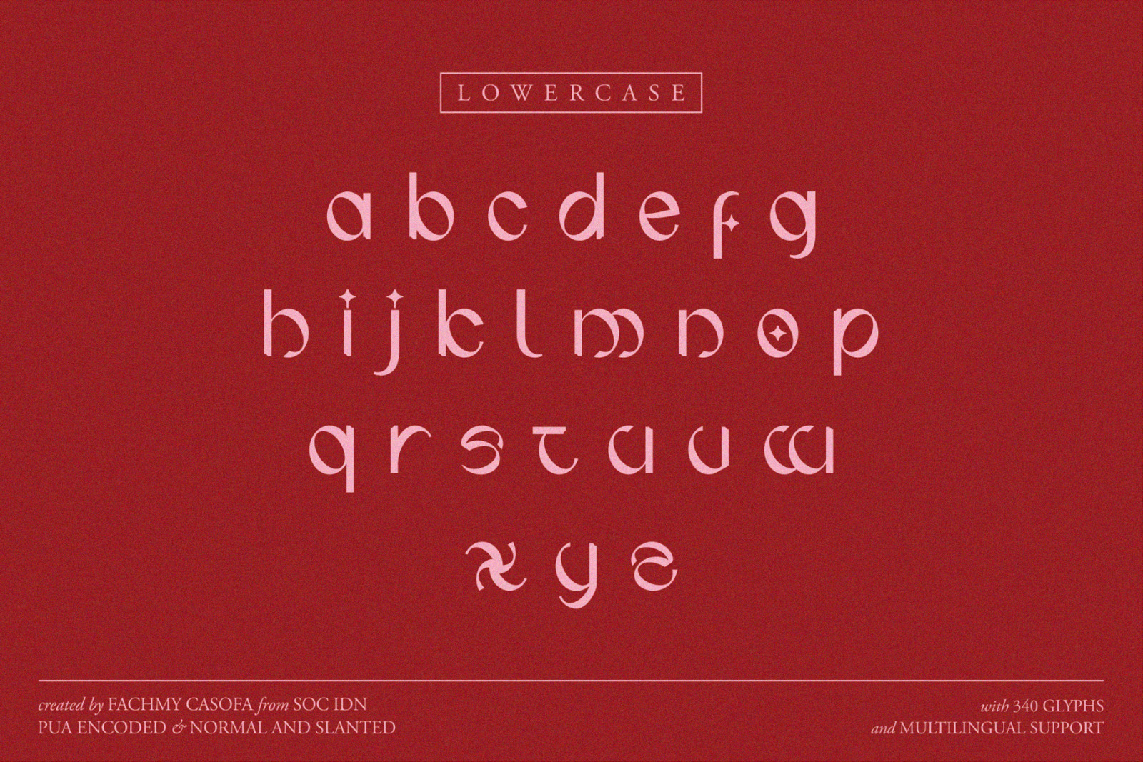 Gahiboe - Unique Boho Retro Font Gahiboe - Unique Boho Retro Font