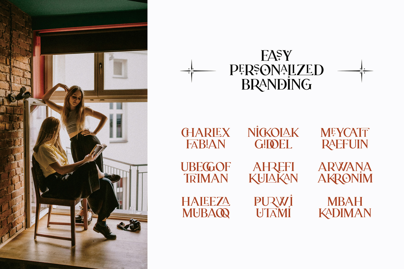 RELIGATH - Serif 316 Ligatures Elegant Modern Feminime Logo Font RELIGATH - Serif 316 Ligatures Elegant Modern Feminime Logo Font