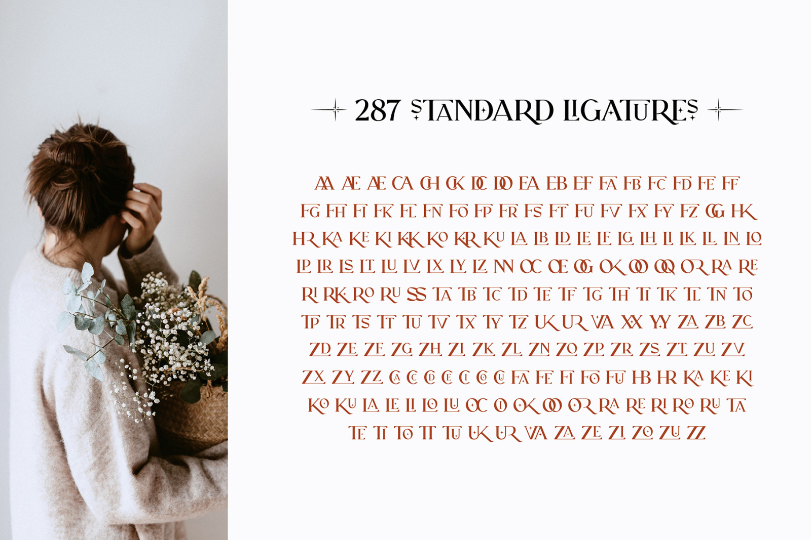 RELIGATH - Serif 316 Ligatures Elegant Modern Feminime Logo Font RELIGATH - Serif 316 Ligatures Elegant Modern Feminime Logo Font