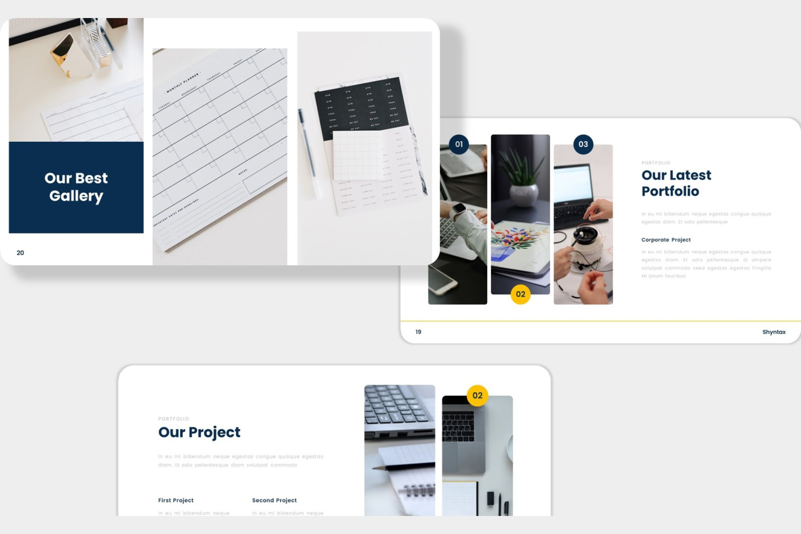 Shyntax - Corporate Business Agency Google Slides Template