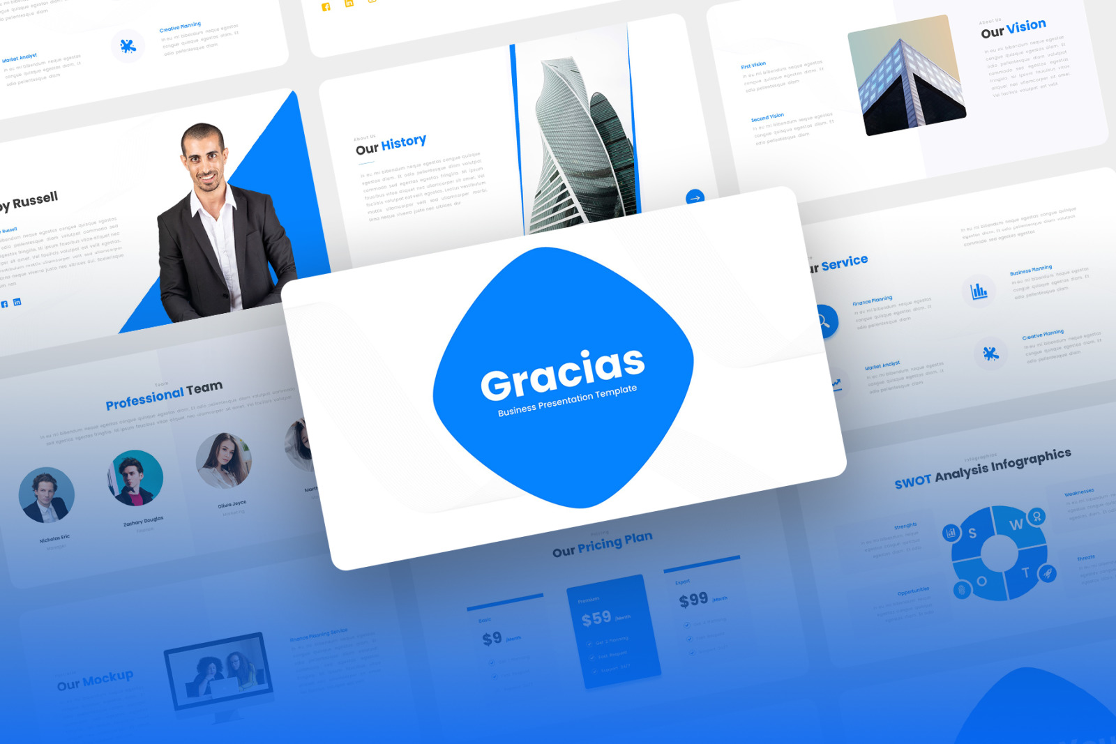 Gracias - Business Consulting Keynote Template Gracias - Business Consulting Keynote Template