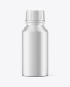 Metallic Cosmetic Bottle Mockup