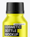 Metallic Cosmetic Bottle Mockup