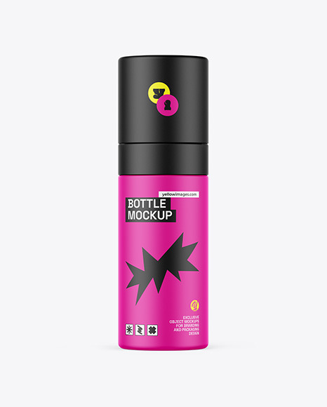 Matte Bottle Mockup Matte Bottle Mockup