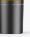 Matte Metallic Cosmetic Tube Mockup