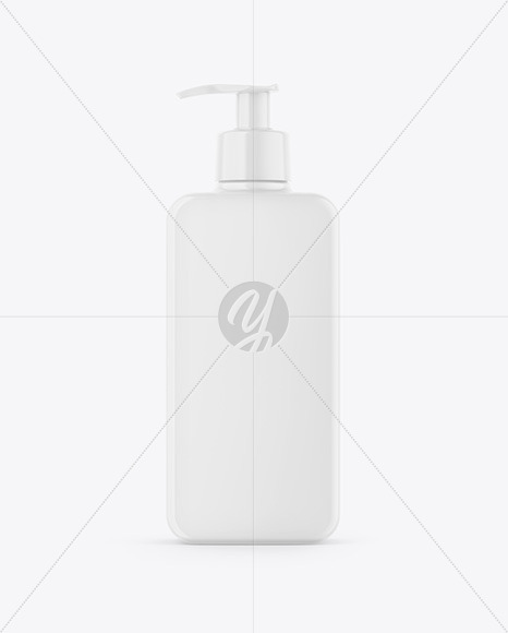 Glossy Bottle Mockup