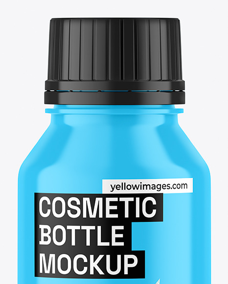 Glossy Cosmetic Bottle Mockup