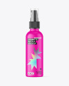 Matte Cosmetic Bottle w\ Pump Mockup Matte Cosmetic Bottle w\ Pump Mockup