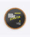 Cork Coaster Mockup