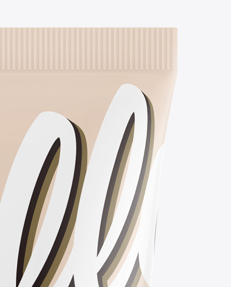 Glossy Cosmetic Tube Mockup