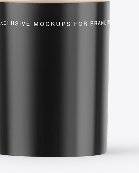 Glossy Cosmetic Tube Mockup