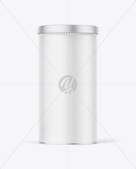 Matte Tin Can Mockup