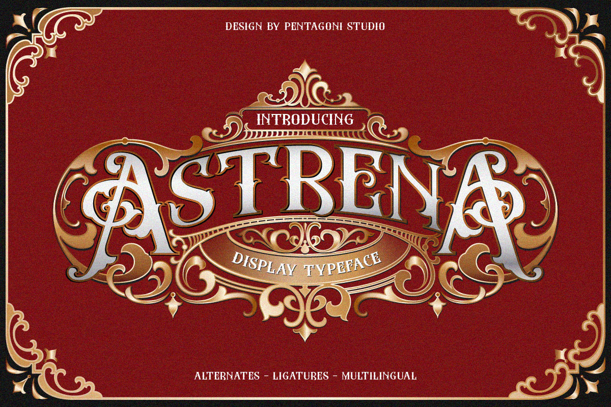 Astrena | Display Typeface Astrena | Display Typeface