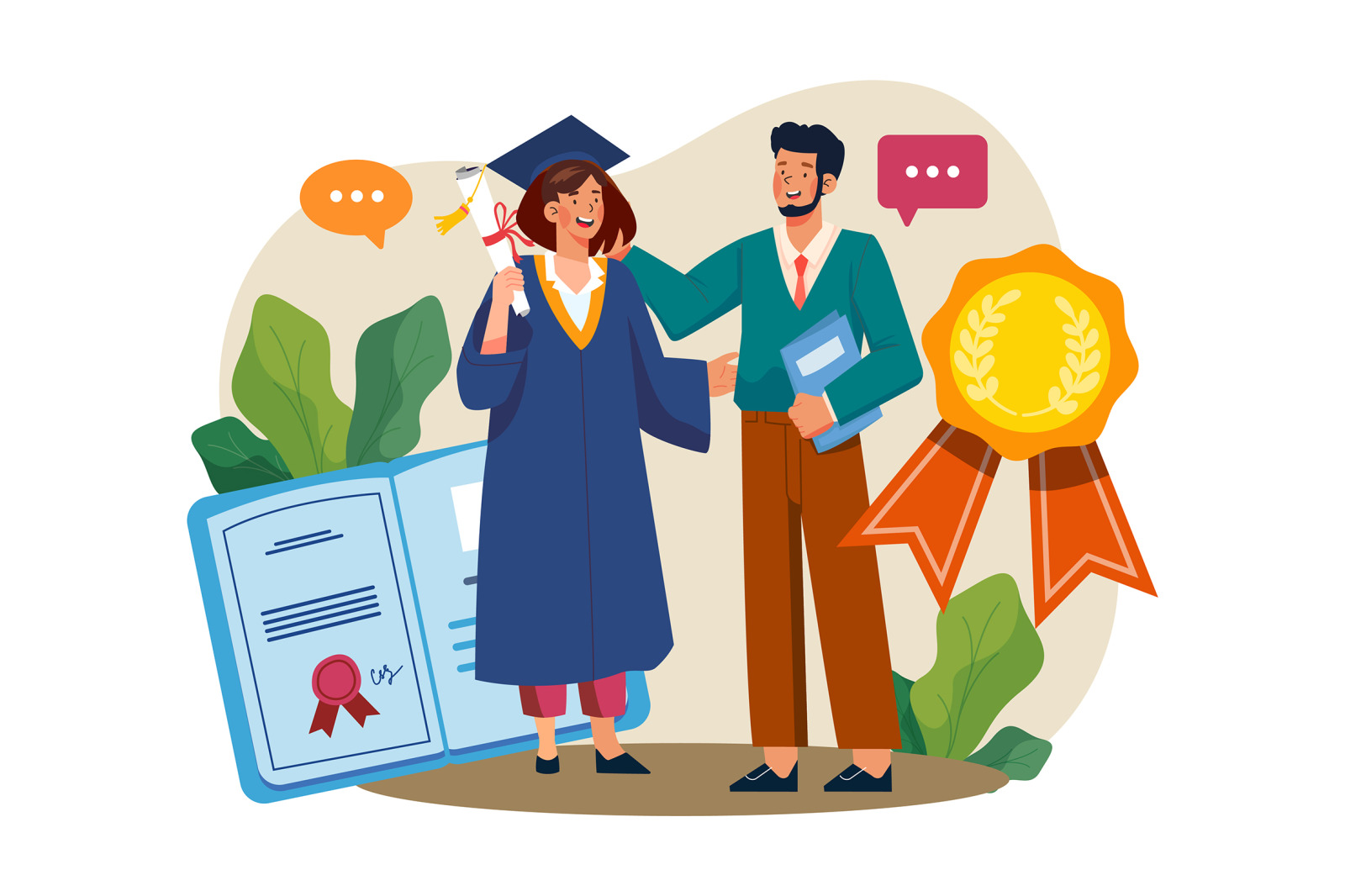 M602_Teacher's Day Illustration Pack M602_Teacher's Day Illustration Pack