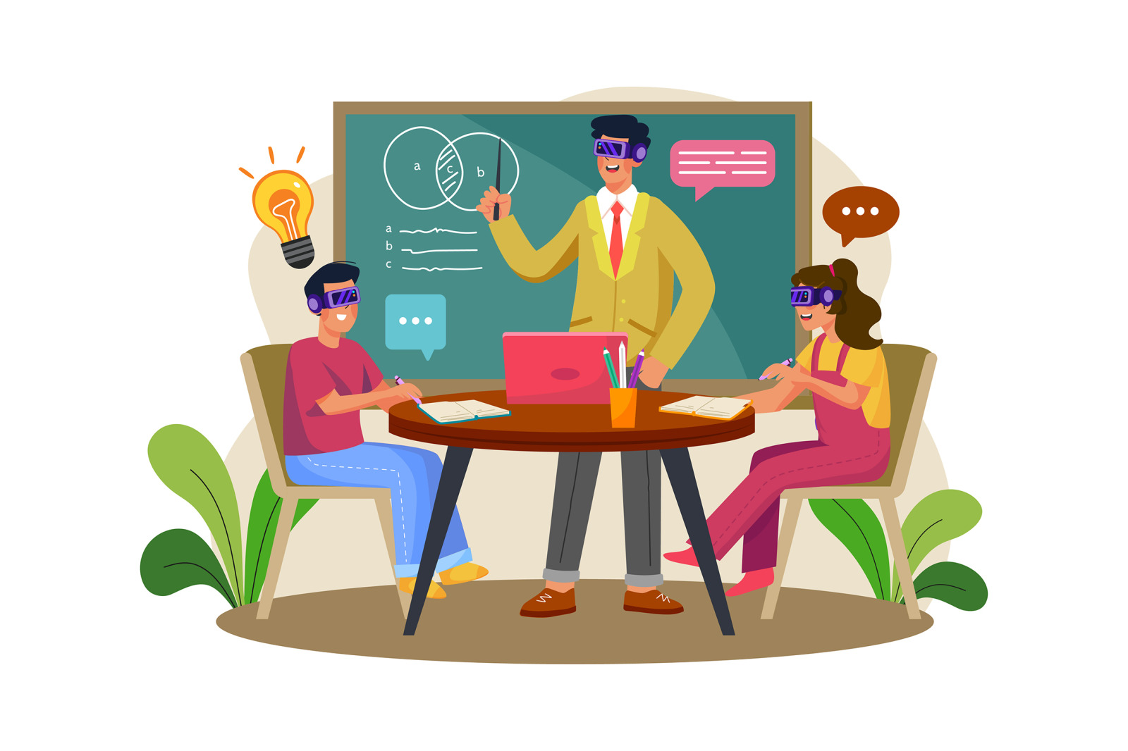 M602_Teacher's Day Illustration Pack M602_Teacher's Day Illustration Pack