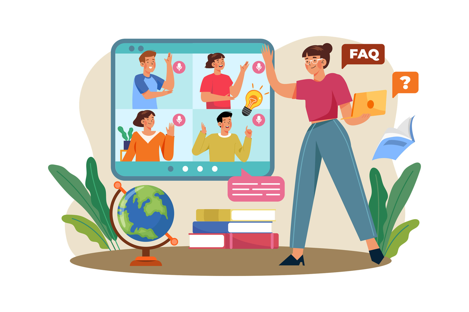 M602_Teacher's Day Illustration Pack M602_Teacher's Day Illustration Pack