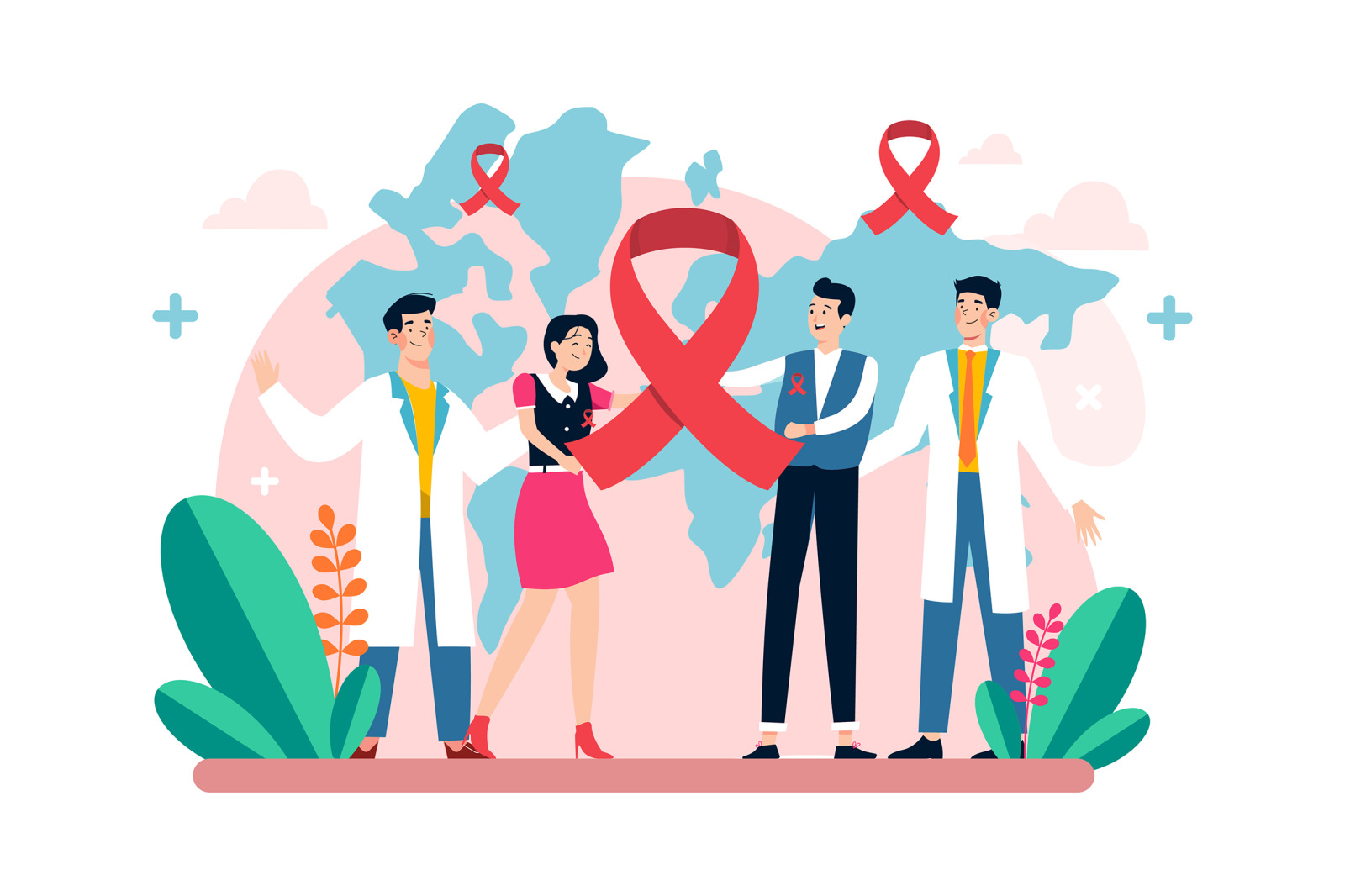 M604_World Health Day Illustration Pack M604_World Health Day Illustration Pack