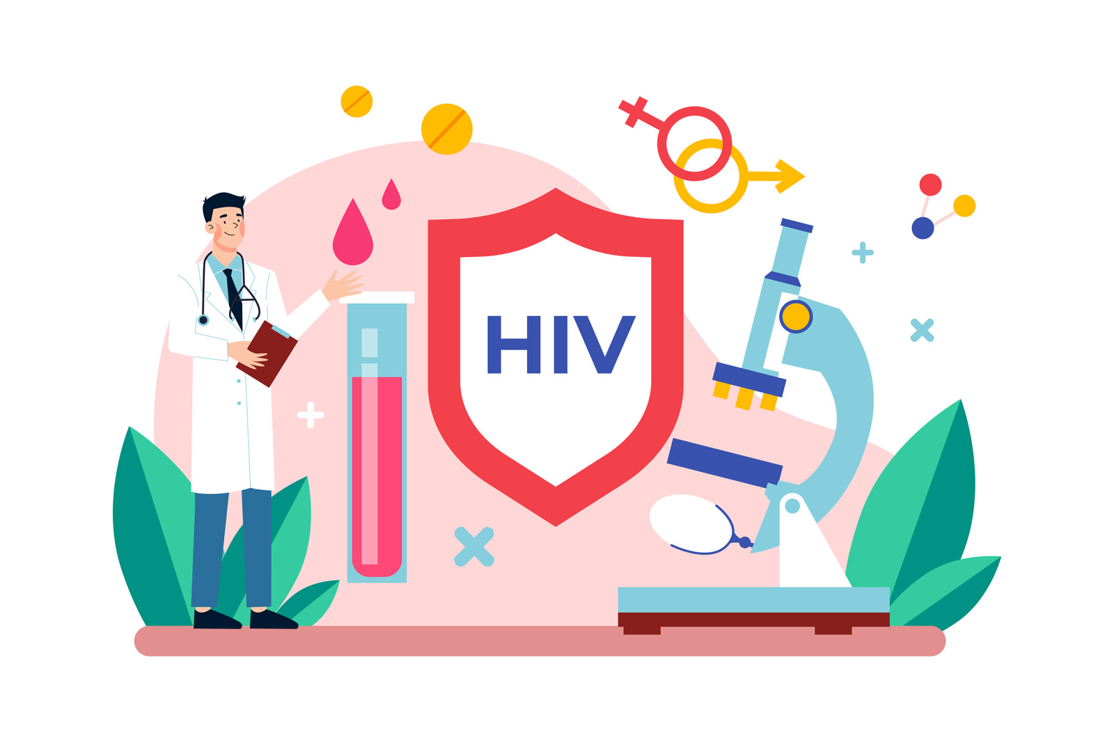 M604_World Health Day Illustration Pack M604_World Health Day Illustration Pack