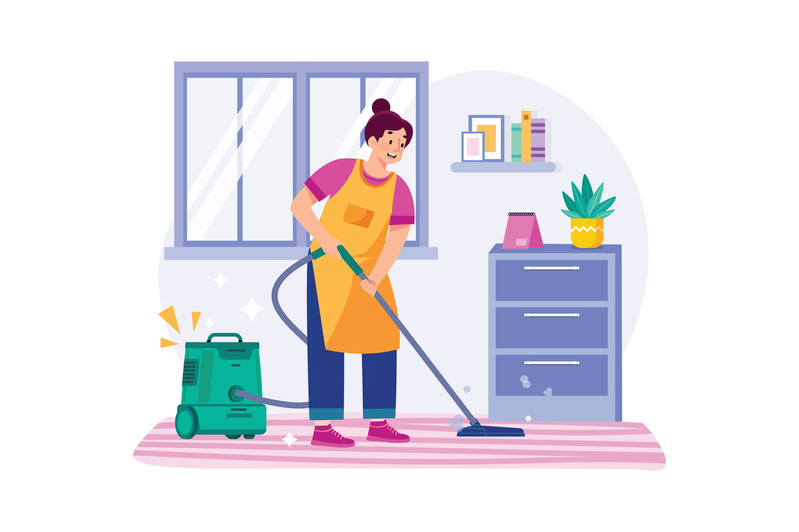 M606_Cleaning Services Illustration Pack M606_Cleaning Services Illustration Pack
