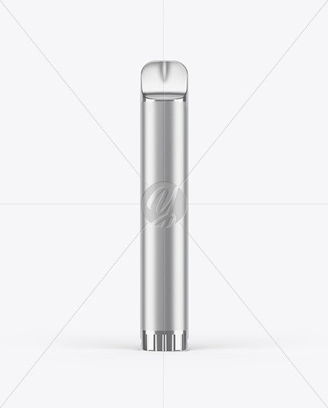 Metallic Vape Device Mockup