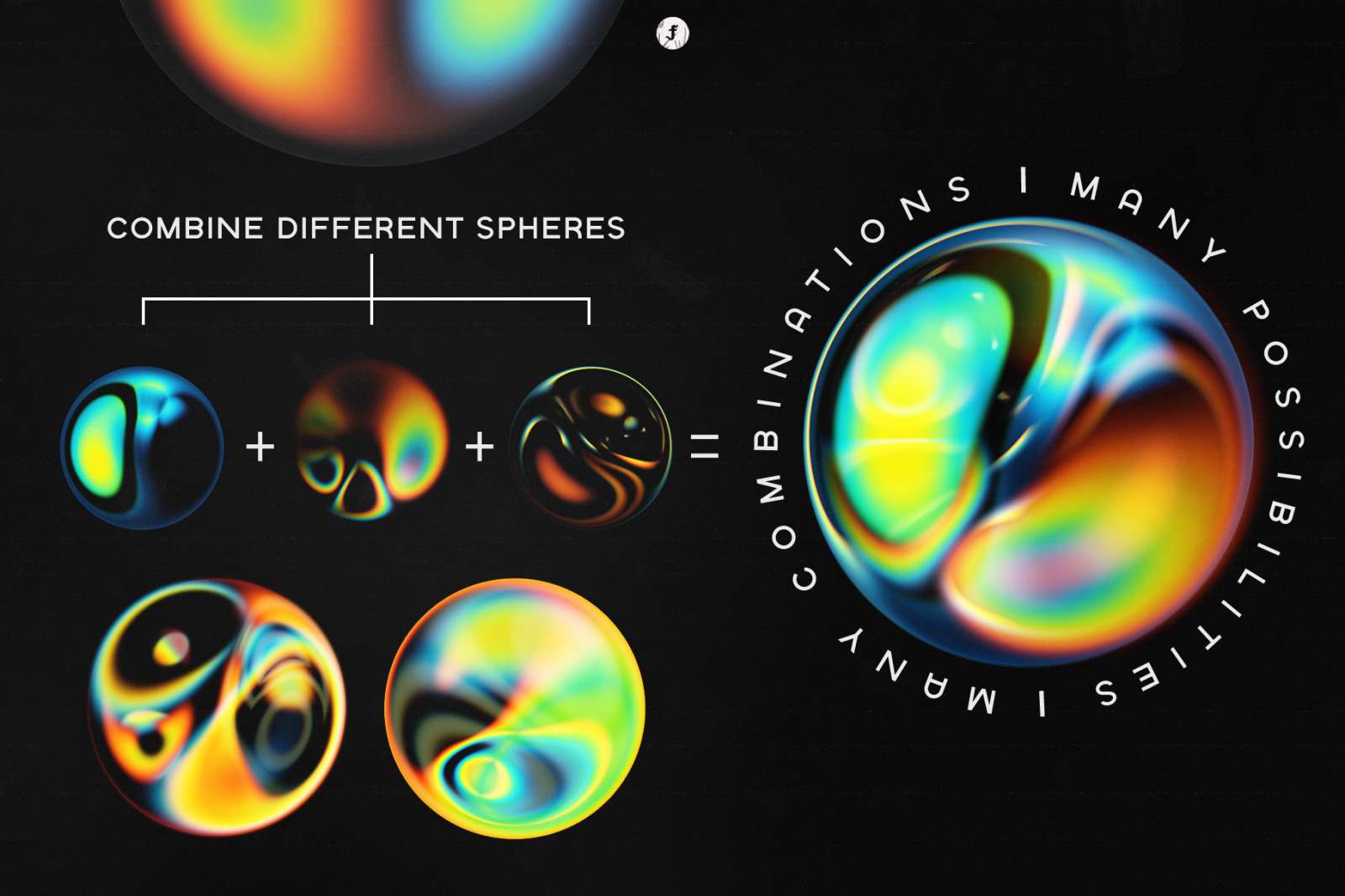 Rainbow Spheres Rainbow Spheres