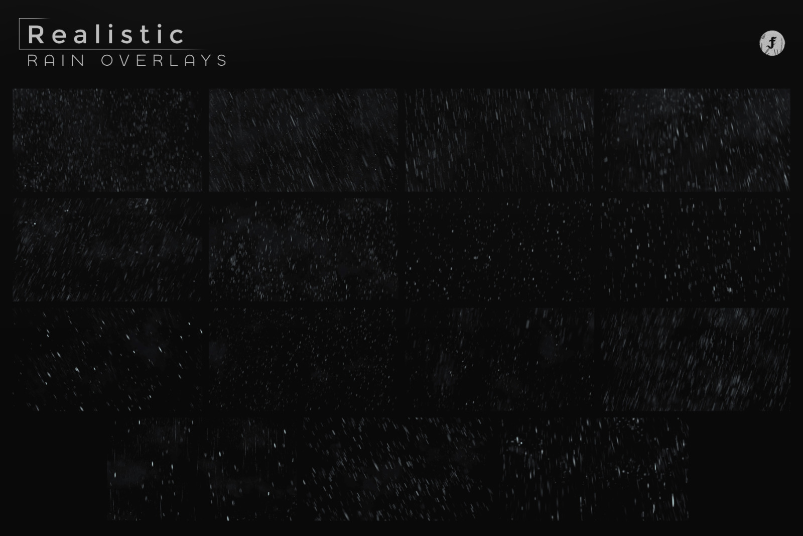Realistic Rain Overlays Realistic Rain Overlays