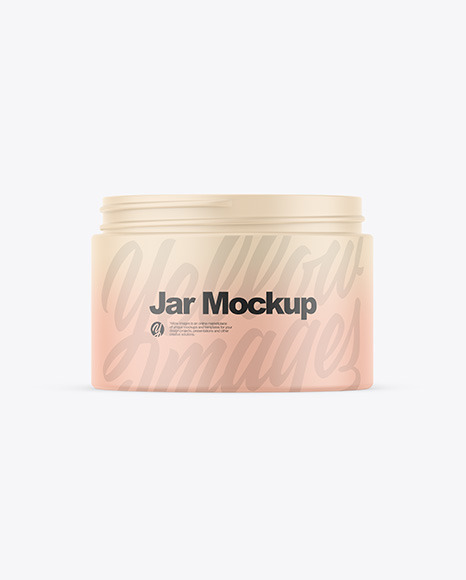 Matte Jar Mockup - Jar mockup