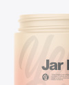 Matte Jar Mockup Matte Jar Mockup