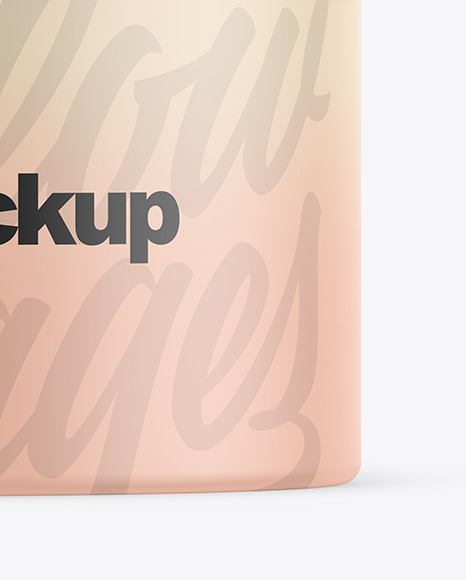 Matte Jar Mockup Matte Jar Mockup