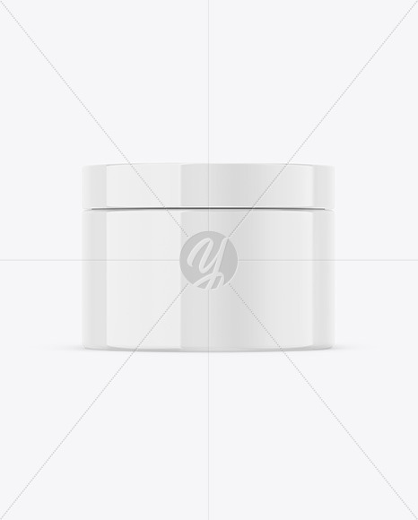 Glossy Jar Mockup