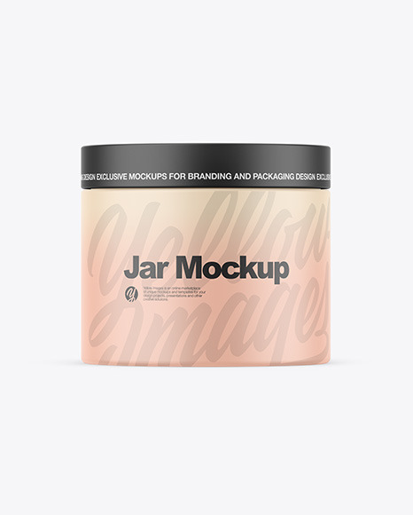 Matte Jar Mockup