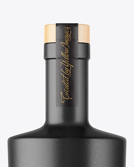 Ceramic Bottle Mockup