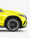 Electric Crossover SUV Mockup - Side View