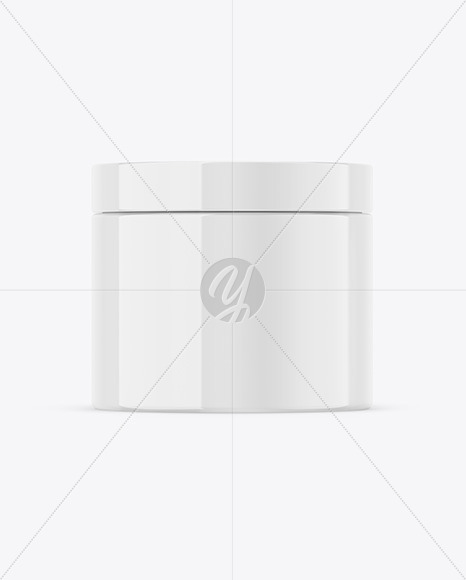 Glossy Jar Mockup