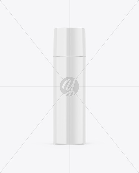 Glossy Spray Bottle Mockup